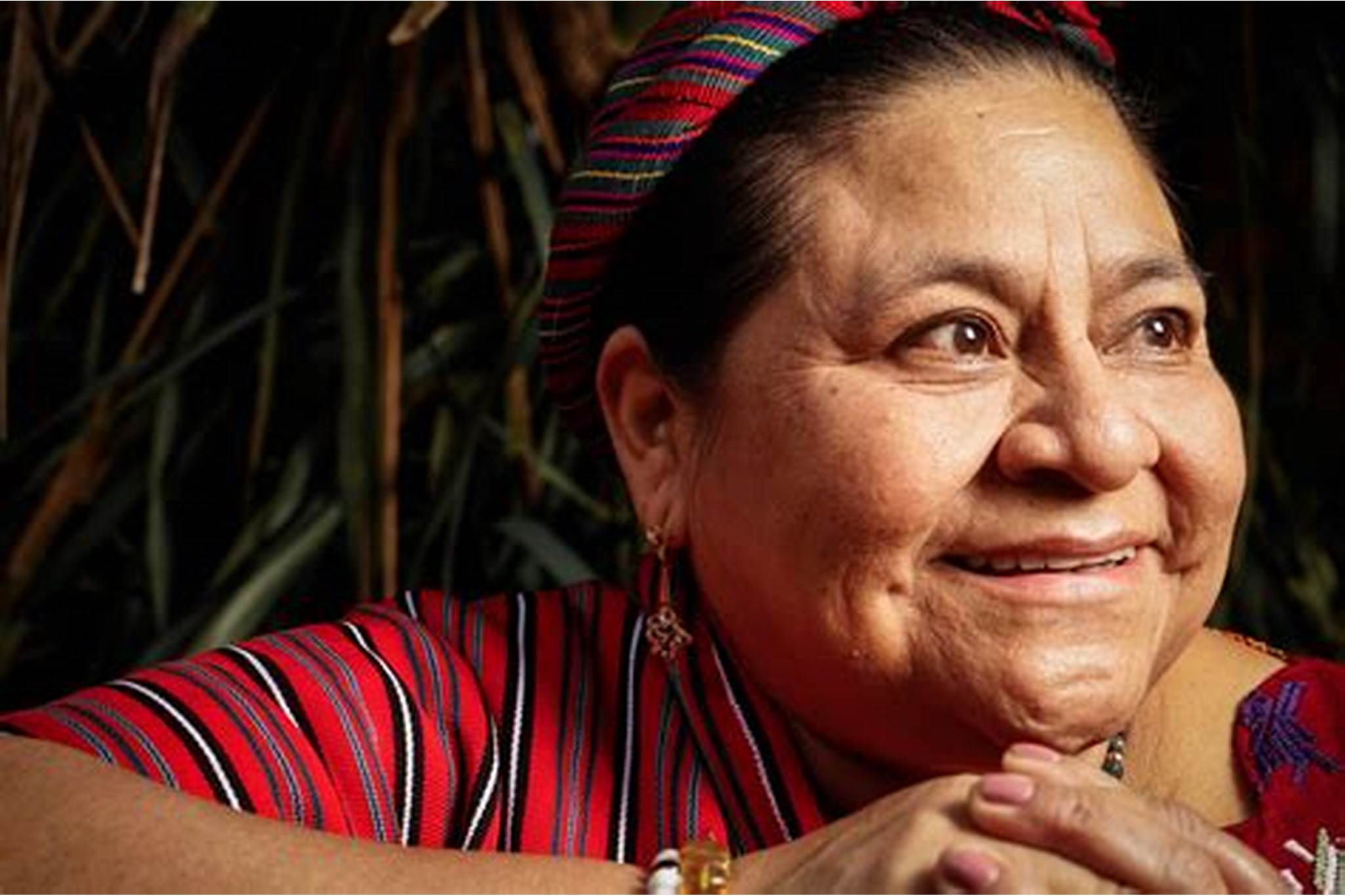 nobel-peace-prize-laureate-rigoberta-mench-tum-has-been-honored-with-the-gandhi-mandela-award-2020