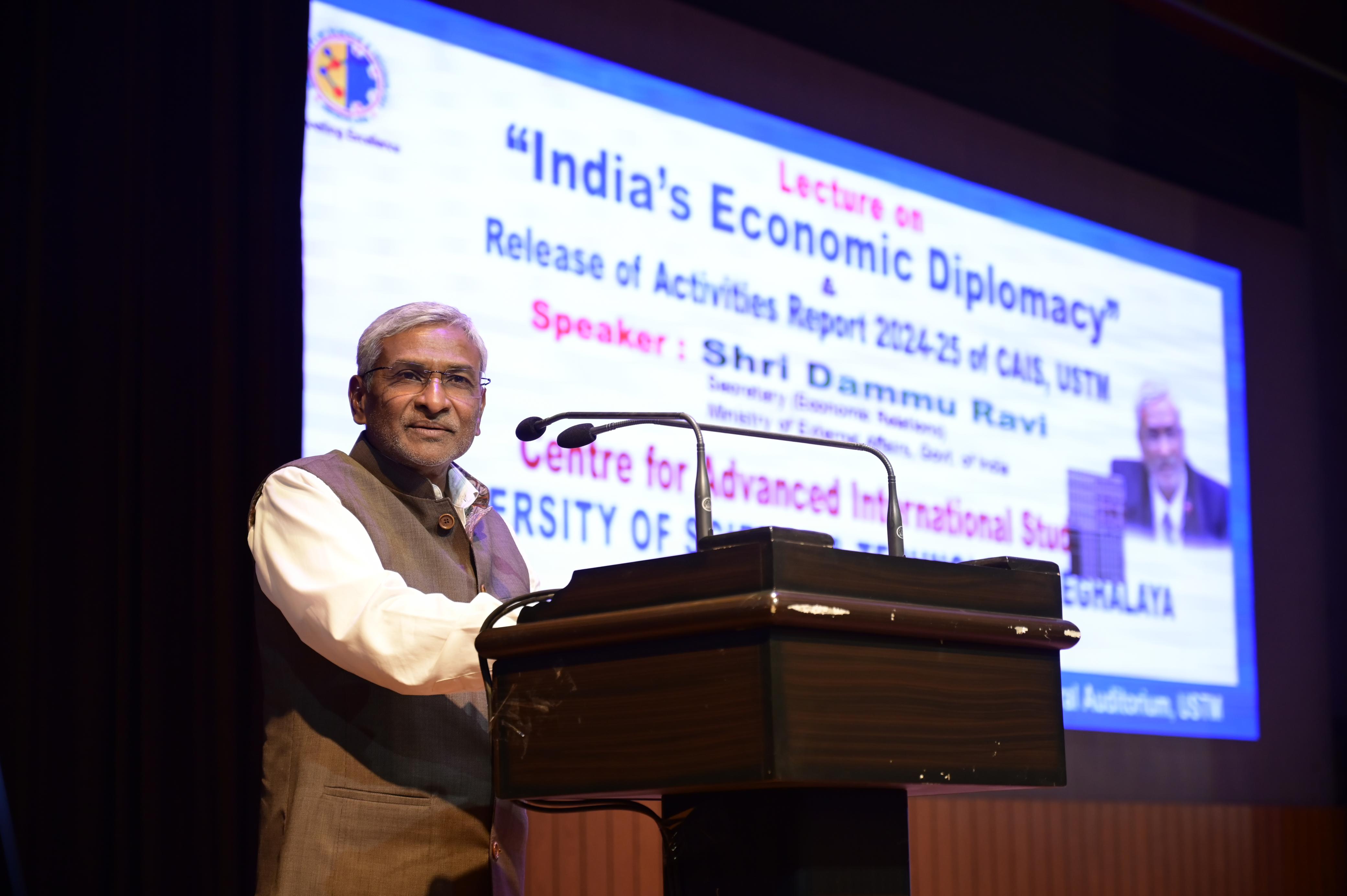 mea-secretary-dammu-ravi-says-in-his-ustm-lecture-the-world-is-rapidly-changing-from-geopolitics-to-geoeconomics